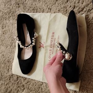 Authentic Miu Miu pearl shoes size 39